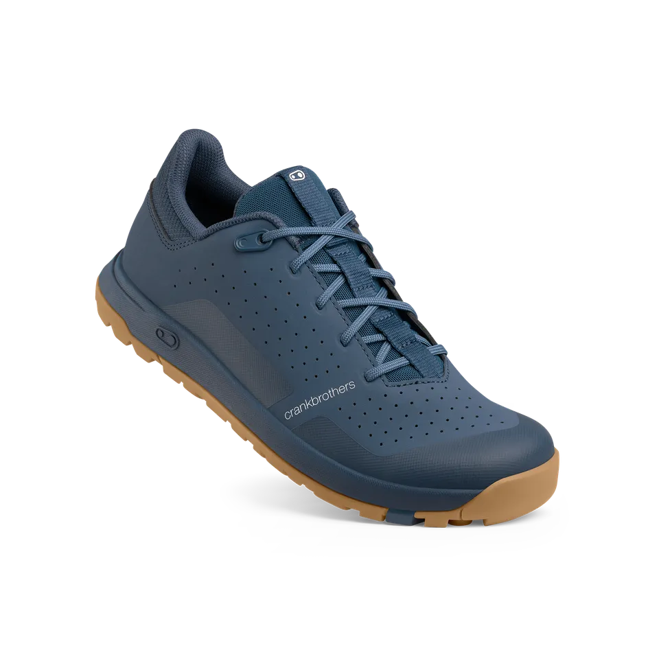 Crankbrothers Stamp Trail Lace chaussures VTT Navy/Gum plates