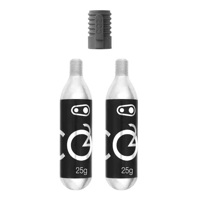 Crankbrothers Klic Gonfleur CO2 + 2 Cartouches 25g Presta