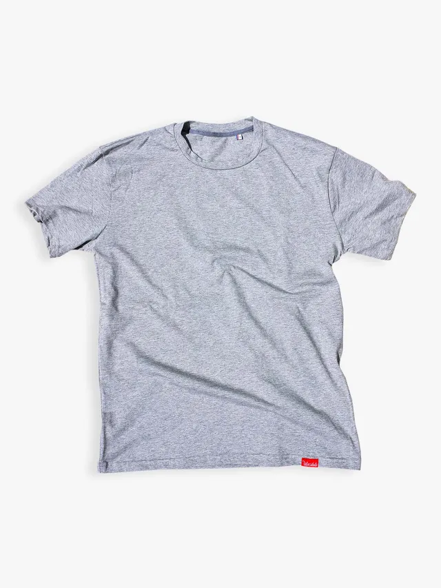 Atelier Velocidade Horizon t-shirt coton Marine coupe droite