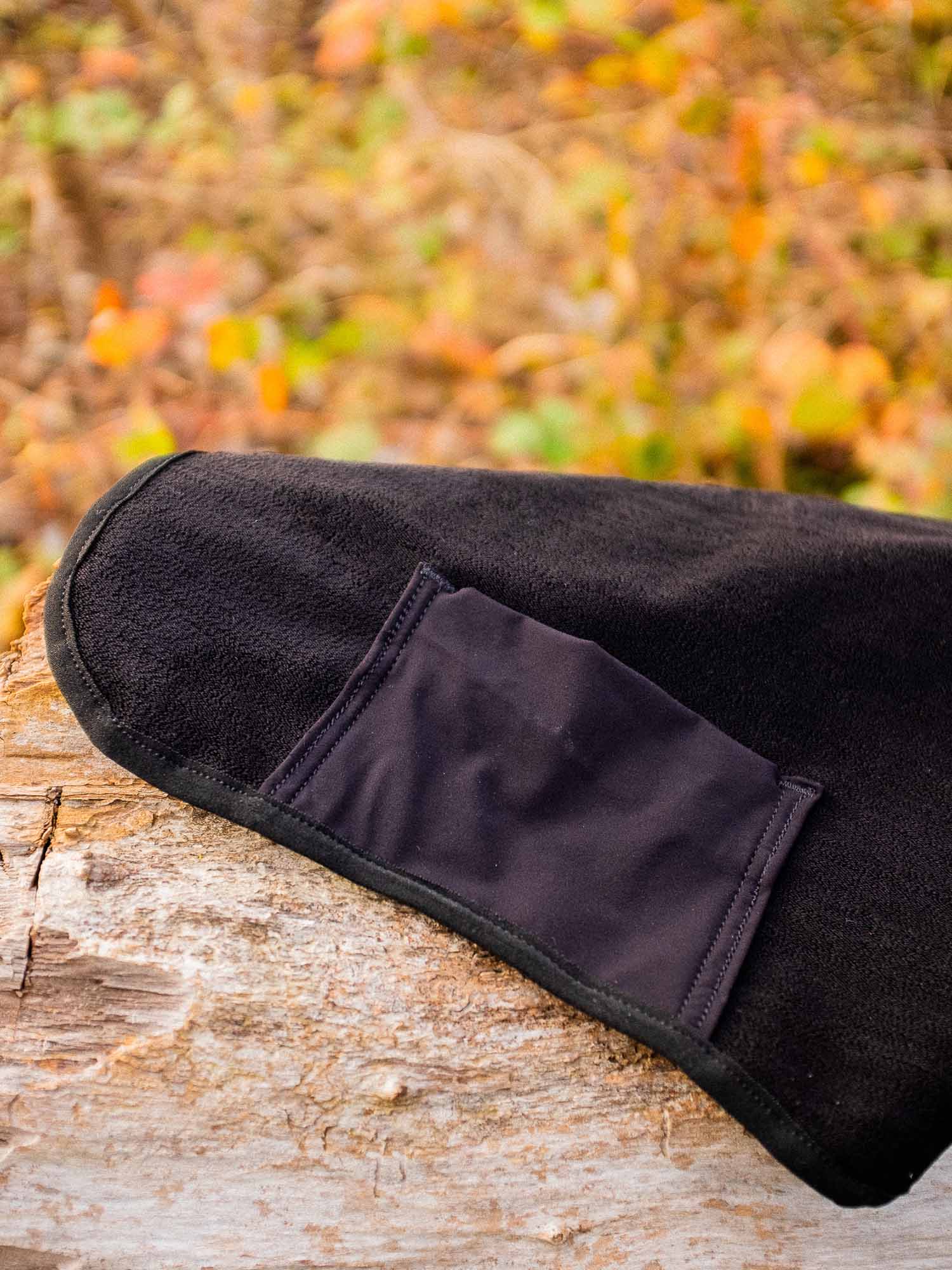Atelier Velocidade Plastron en Mérinos plastron vélo hiver