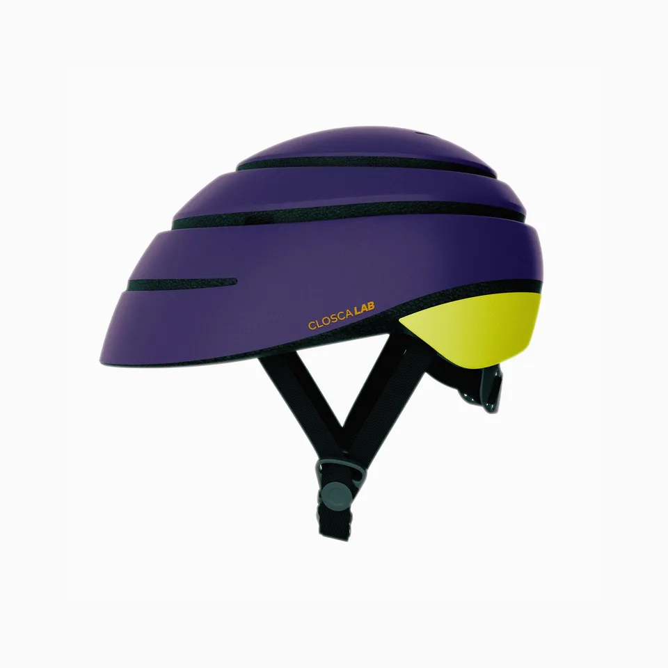 Closca Helmet Loop Lab casque vélo violet pliable