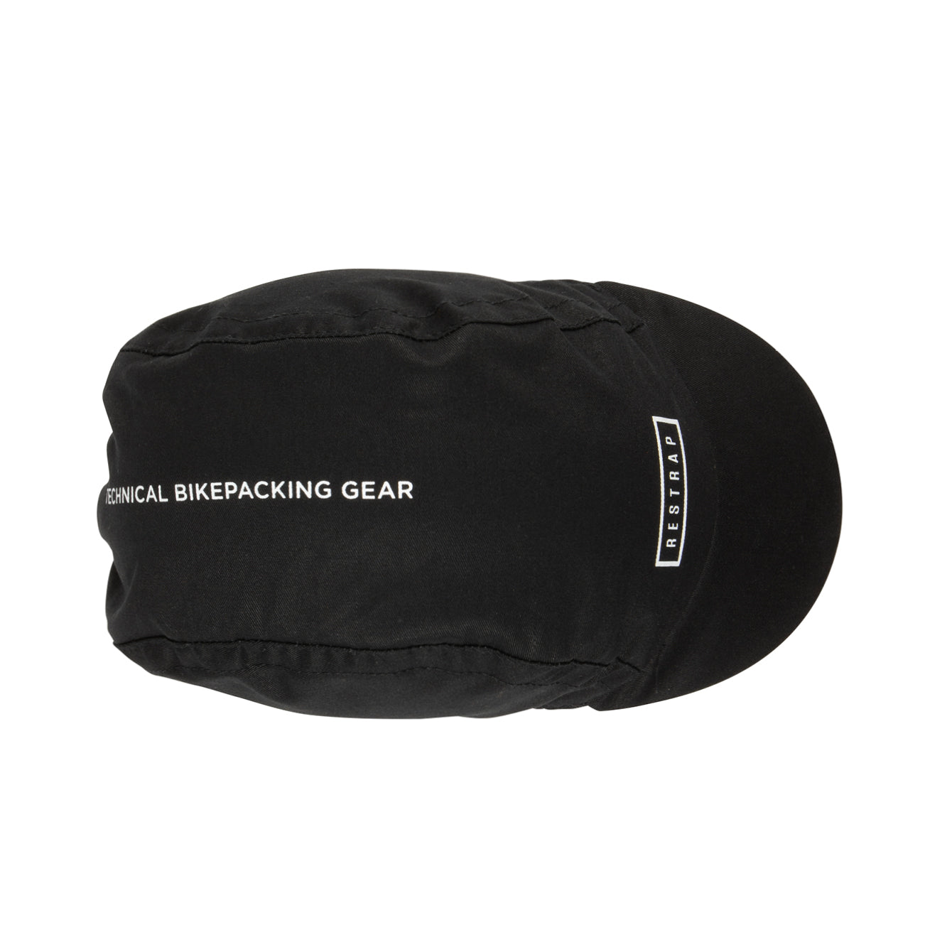 Restrap Clothing Logo casquette cycliste noire respirante