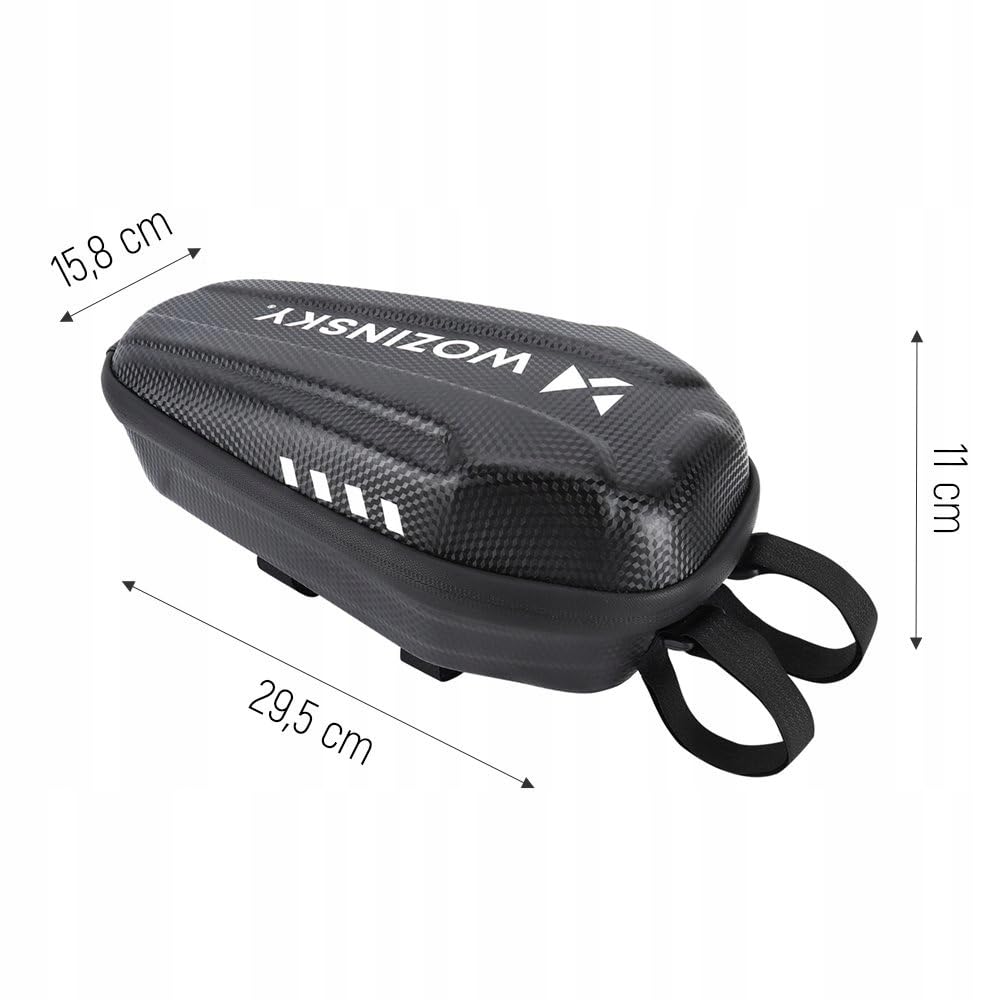 WOZINSKY WSB4BK sacoche trottinette 3L étanche noire