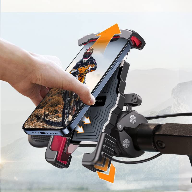Wozinsky Support Téléphone Vélo Guidon 360° 4,7-6,8"