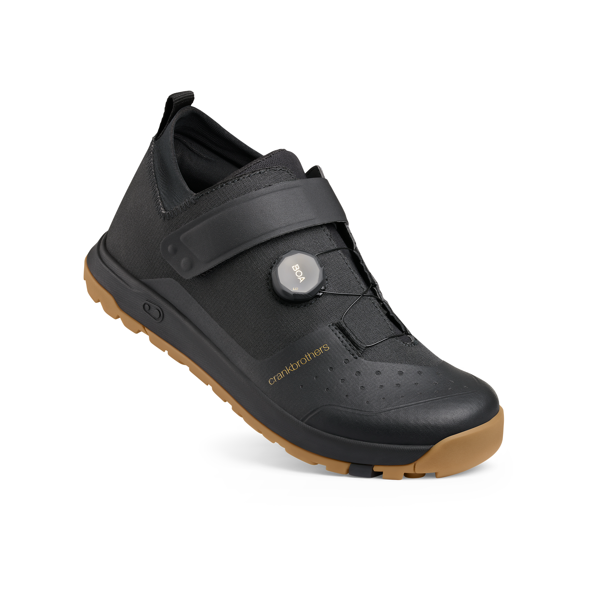 Crankbrothers Stamp Trail BOA Chaussure VTT Noir Gold 5-15