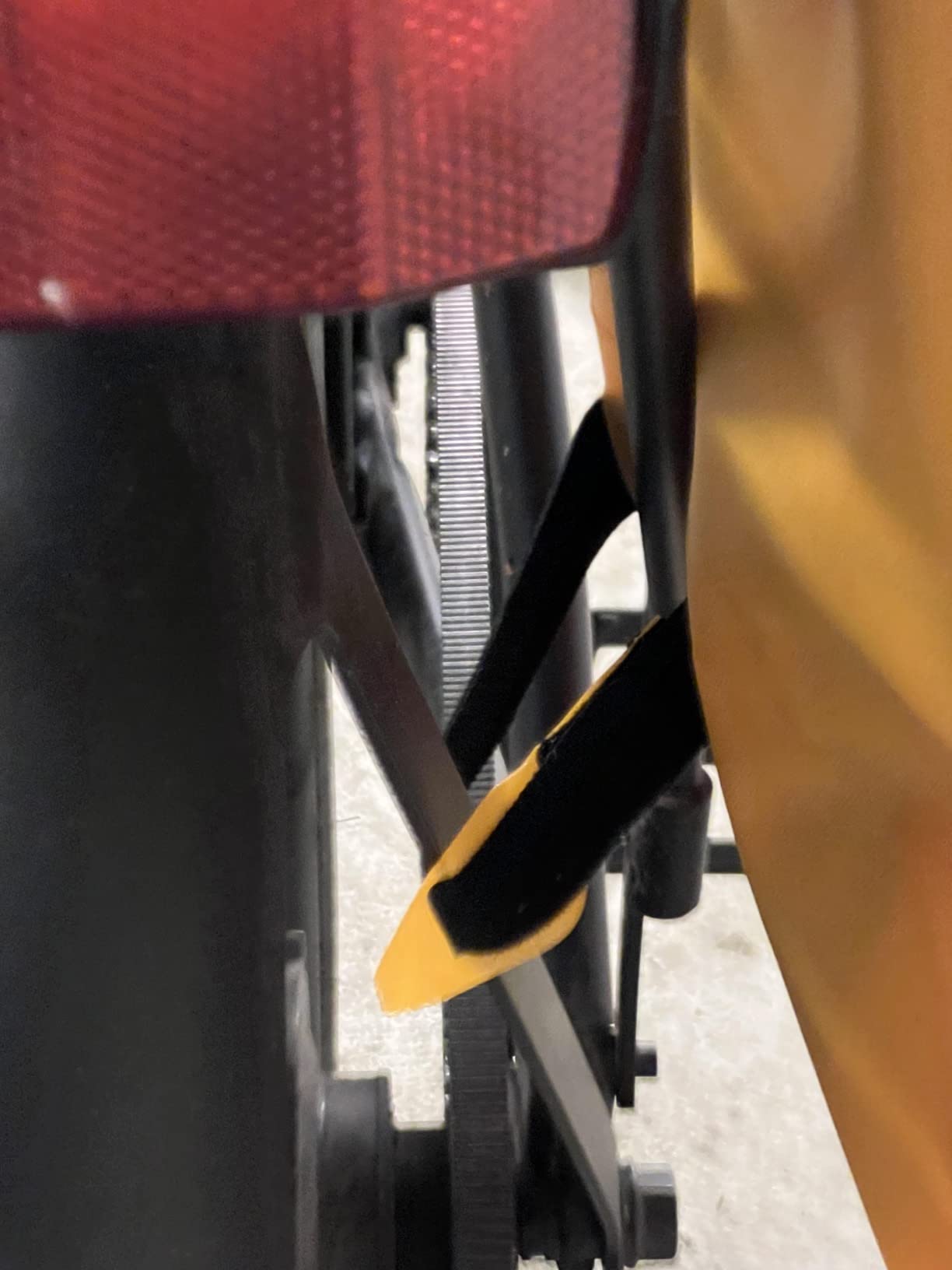 Wozinsky Sacoche Porte-Bagages Vélo Étanche 23L Noire