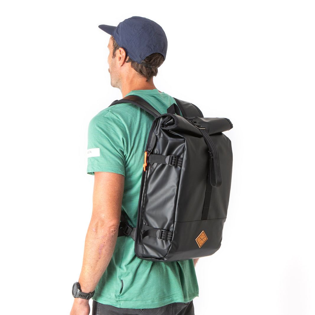 Restrap Rolltop Backpack 22 L sac à dos vélo noir