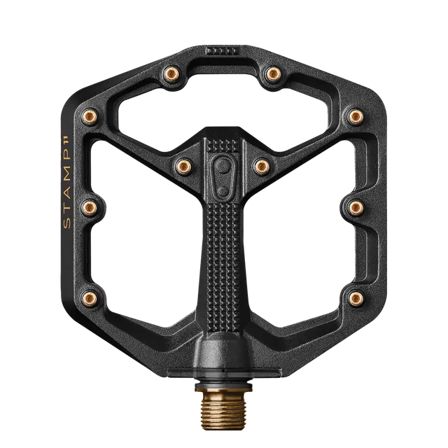 Crankbrothers Stamp 11 Small Pédales Plates Titane Noir/Or