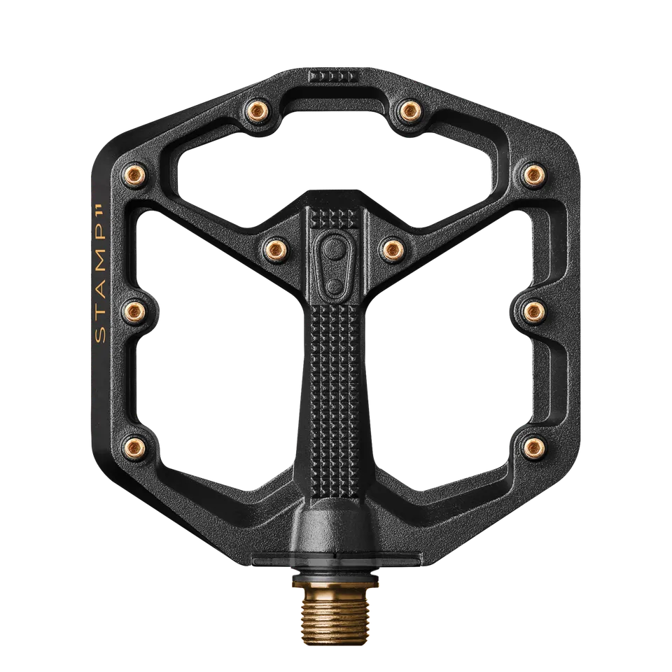 Crankbrothers Stamp 11 Small Pédales Plates Titane Noir/Or