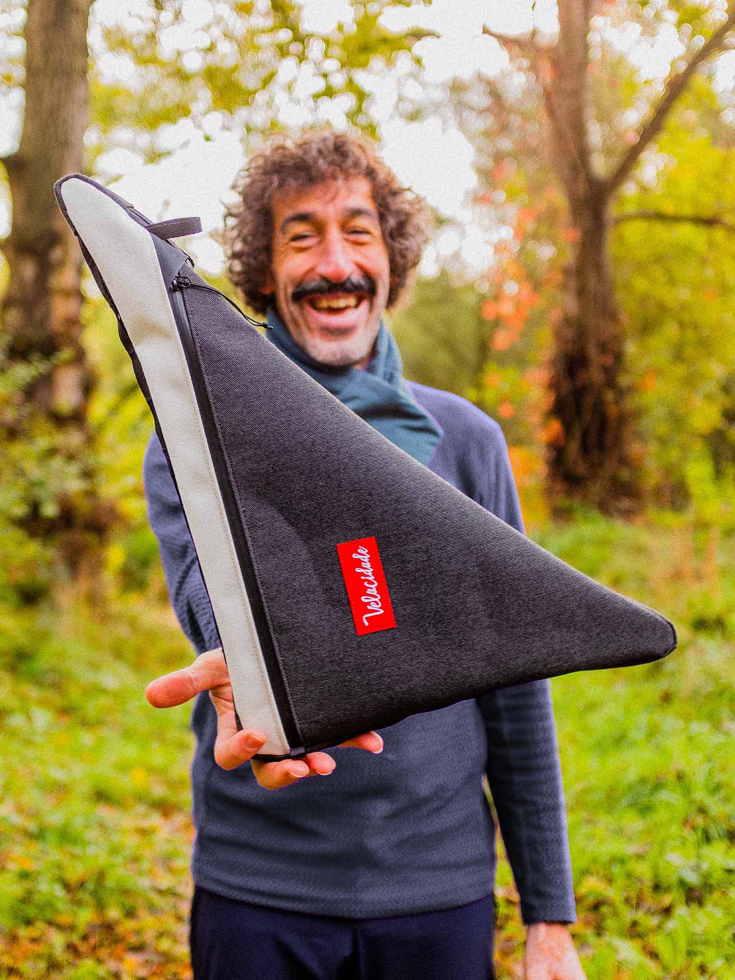 Atelier Velocidade Baroudeur sacoche cadre vélo sur mesure étanche