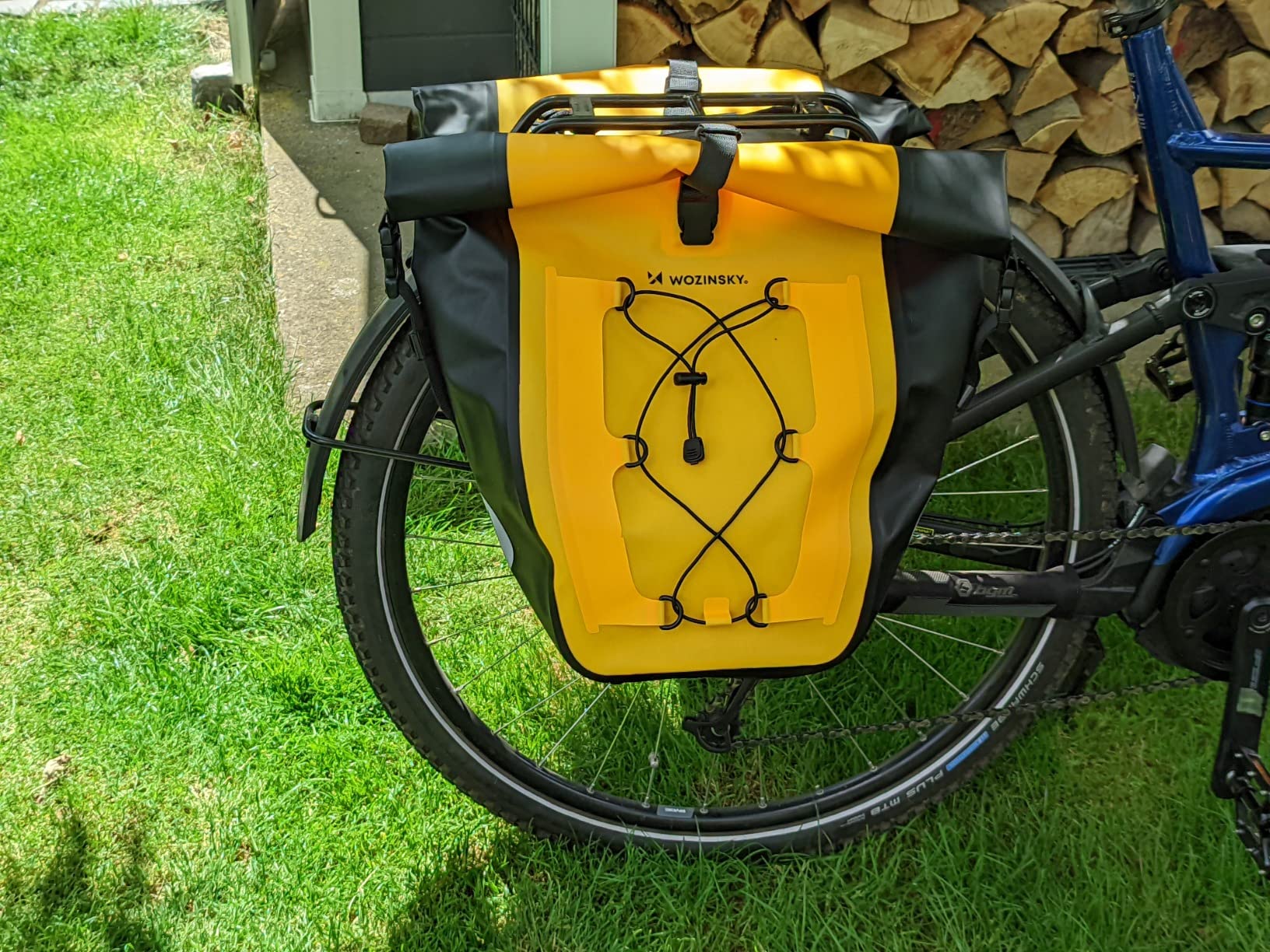 Wozinsky WBB24YE sac étanche porte-bagages 25L jaune