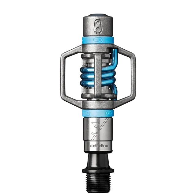 Crankbrothers Eggbeater 3 pédales automatiques Electric Blue boue