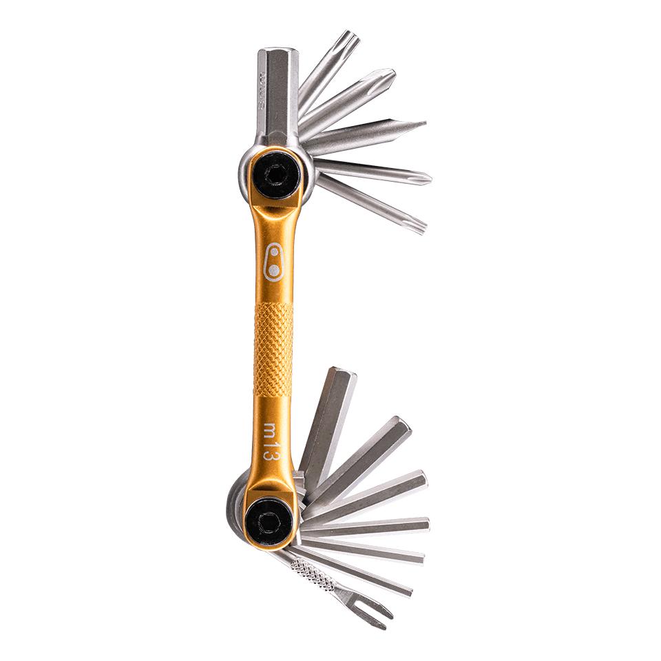 Crankbrothers M13 multi-outil vélo Noir Mat 13 fonctions