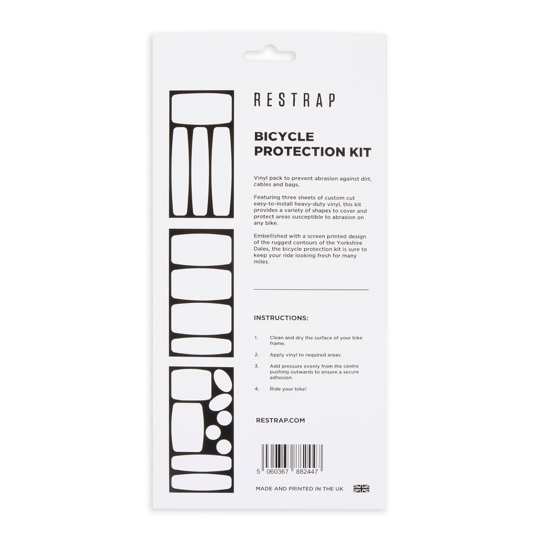 Restrap Bicycle Protection Kit film cadre noir 3 feuilles