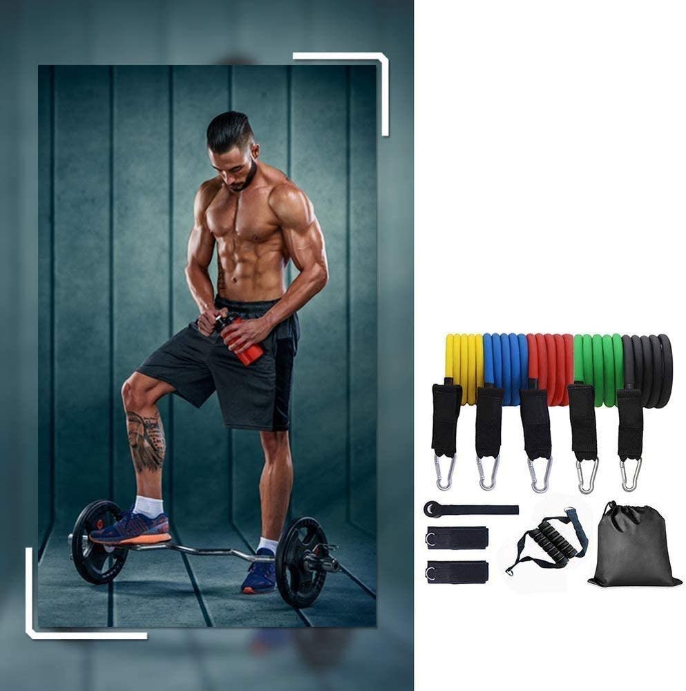 Wozinsky 5x bandes résistance fitness latex musculation