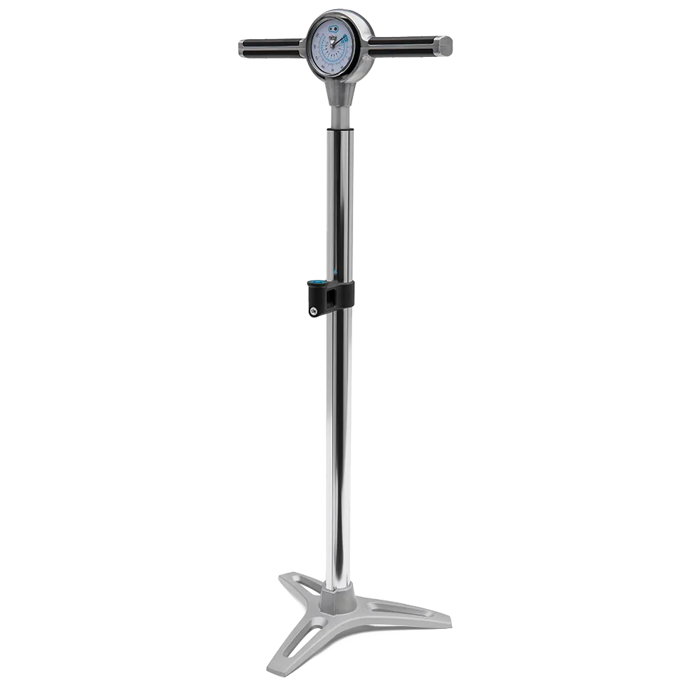 Crankbrothers Klic pompe à pied analogique silver 160 psi