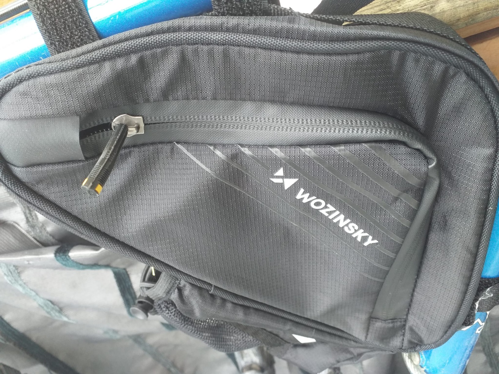 Wozinsky WBB23BK sacoche cadre vélo étanche porte-bidon