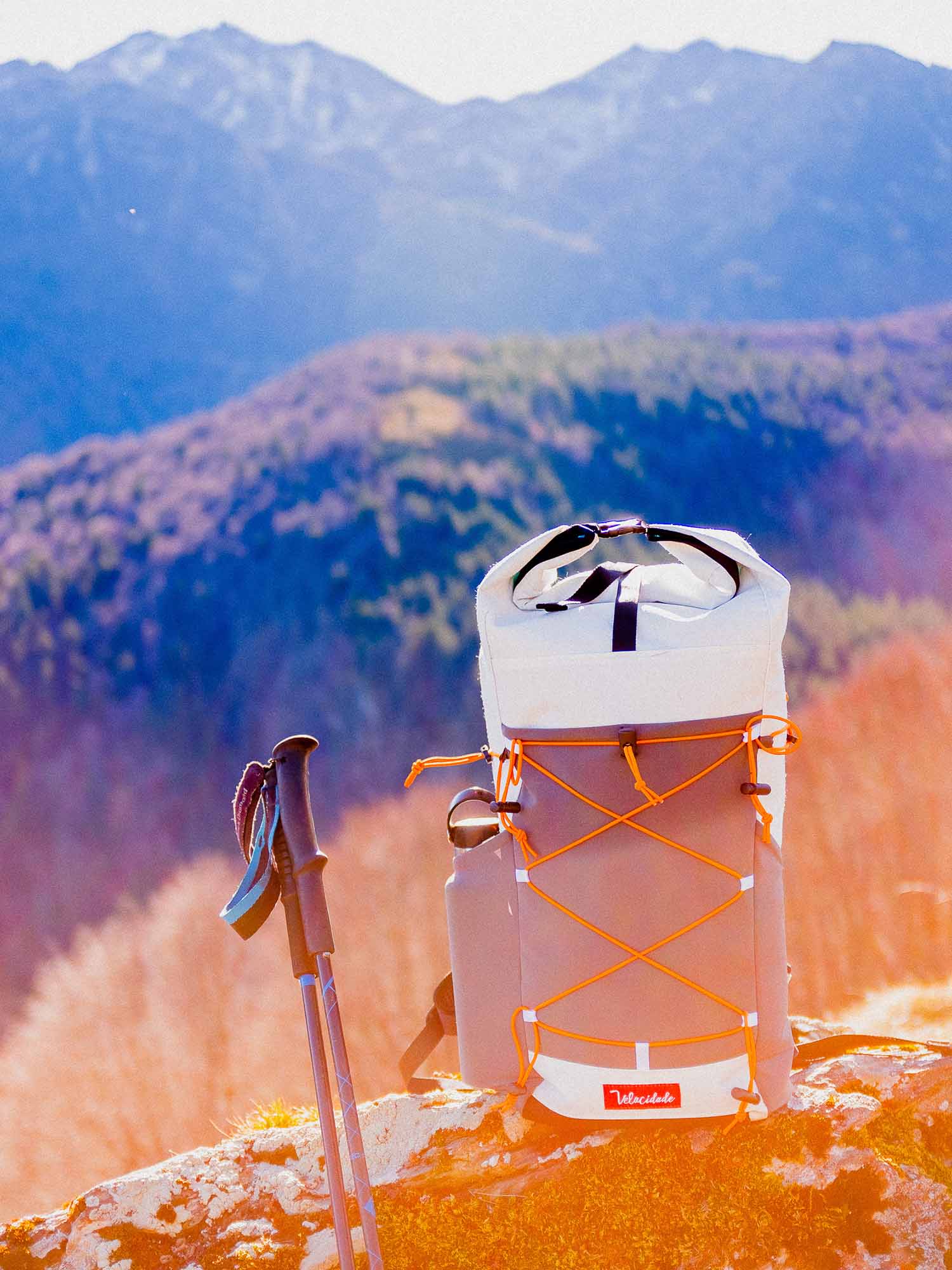 Atelier Velocidade Polaris sac à dos roll-top personnalisable France