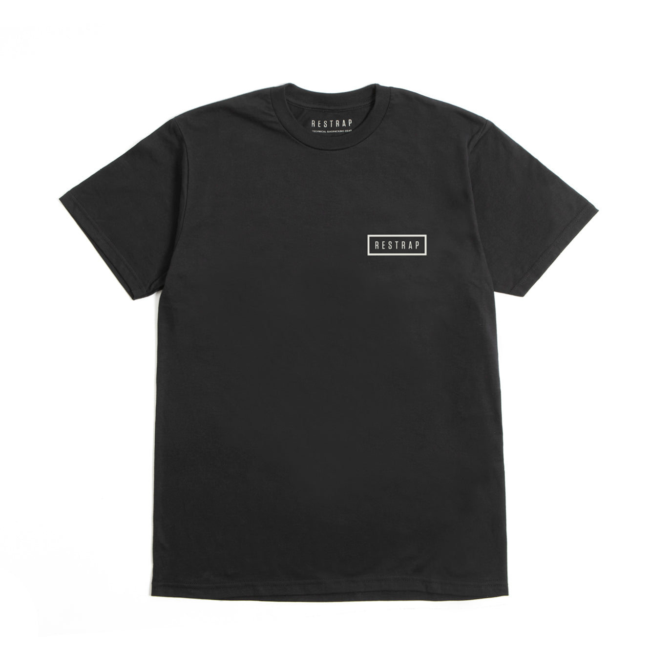 Restrap Bikepacking T-Shirt t-shirt vélo noir coton