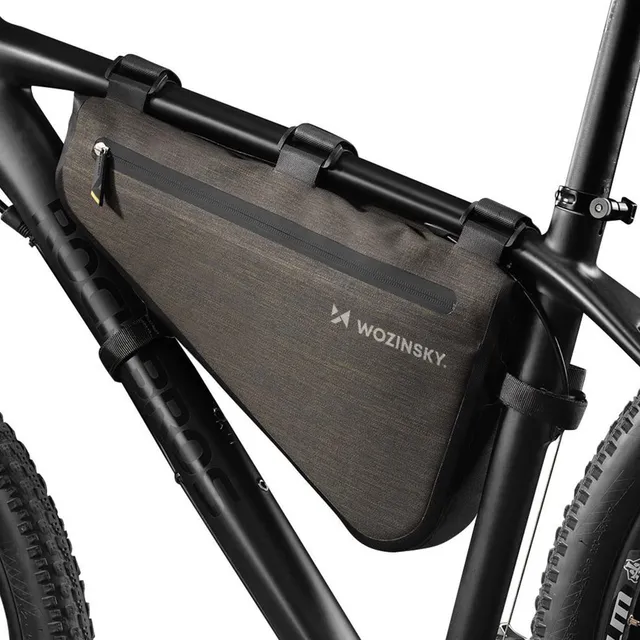 Wozinsky Sacoche Cadre sac triangulaire 8 L étanche smartphone