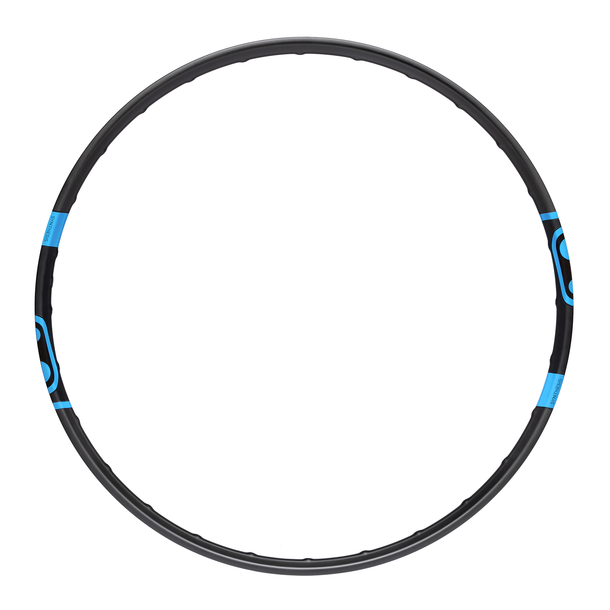 Crankbrothers Synthesis kit stickers roue avant bleu vinyle