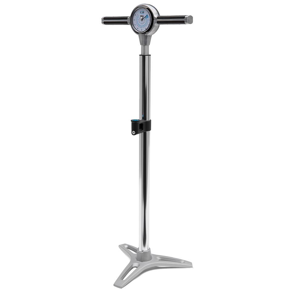 Crankbrothers Klic pompe à pied analogique silver 160 psi