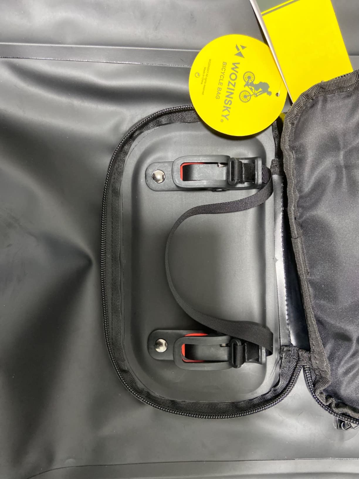 Wozinsky sacoche vélo étanche 23 L noire