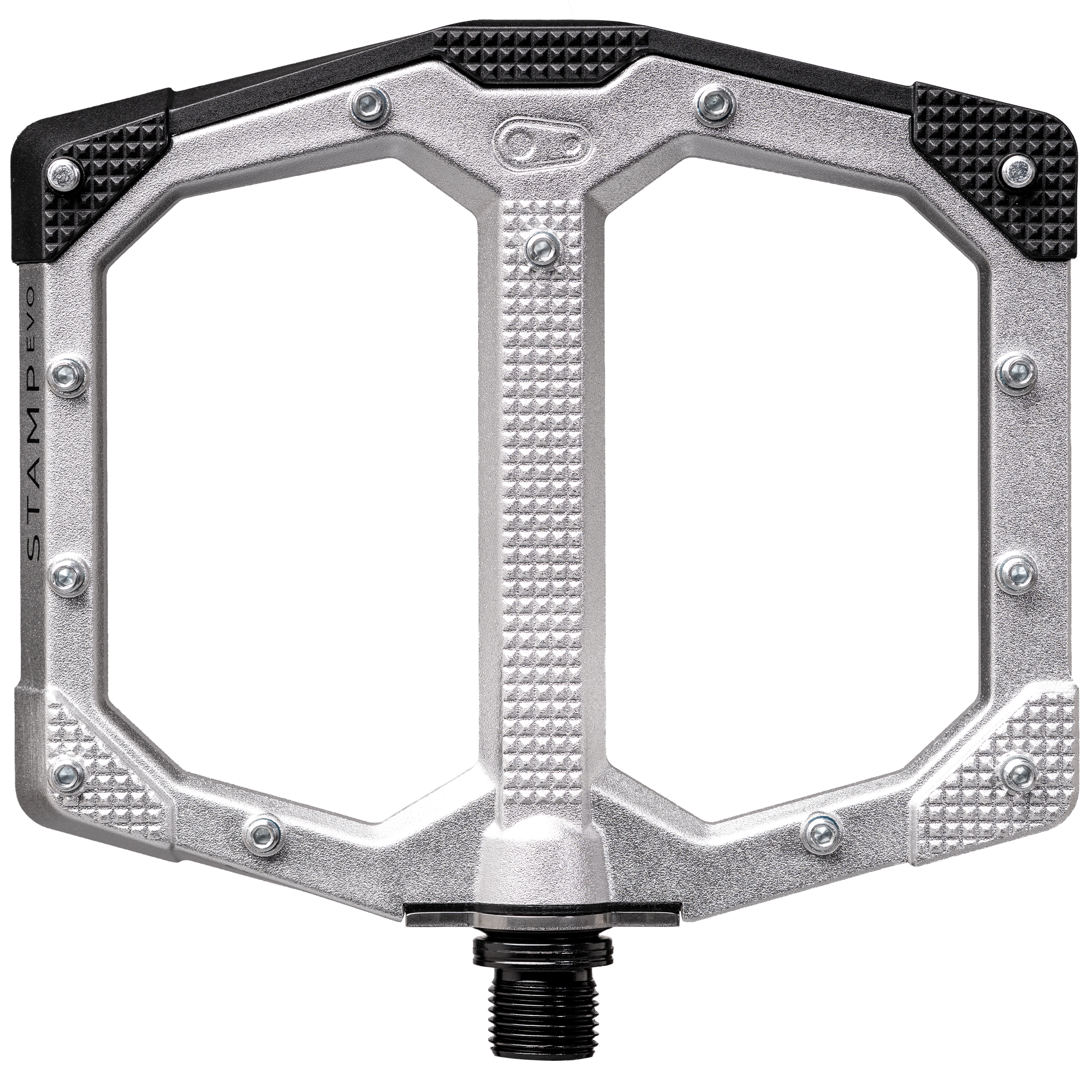 Crankbrothers Stamp EVO Large pédale plate noire alu