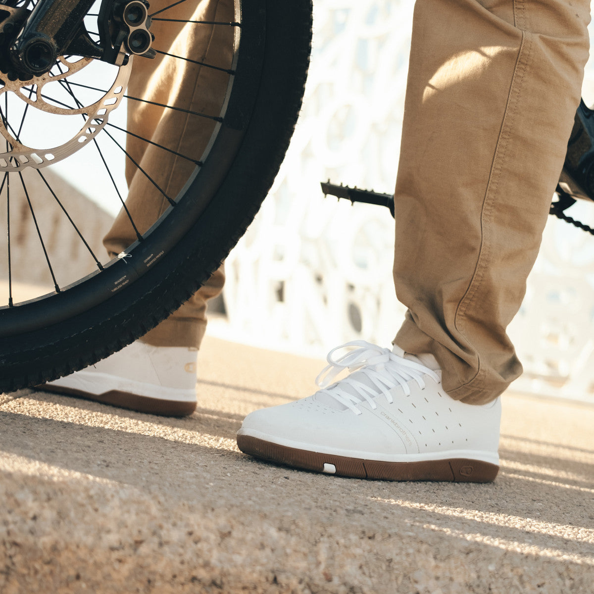 Crankbrothers Stamp Street Fabio chaussures flat blanc
