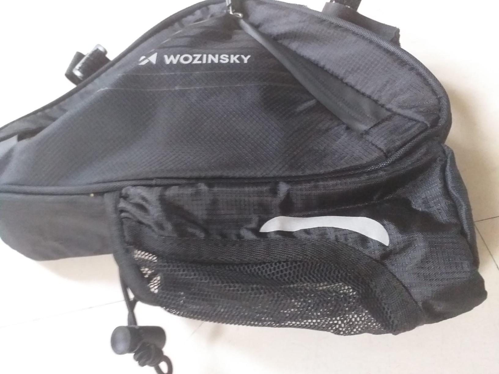 Wozinsky WBB23BK sacoche cadre vélo étanche porte-bidon