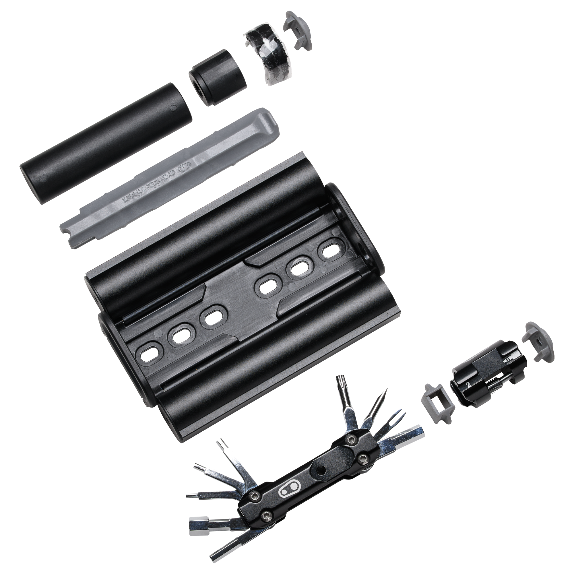 Crankbrothers TT17 Twin Tube Kit Outil Vélo Cadre 17 Fonctions