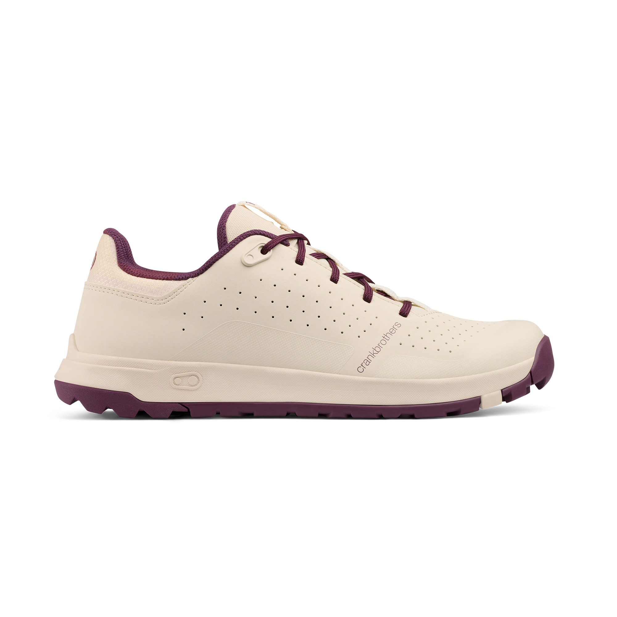 Crankbrothers Stamp Trail Lace chaussures VTT Swan/Purple plates