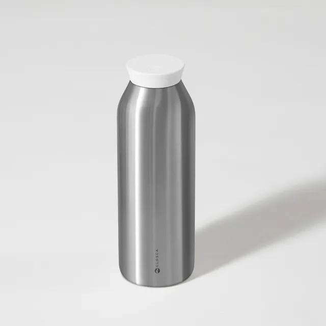 Closca Minimal Metal White gourde isotherme blanche 450 ml