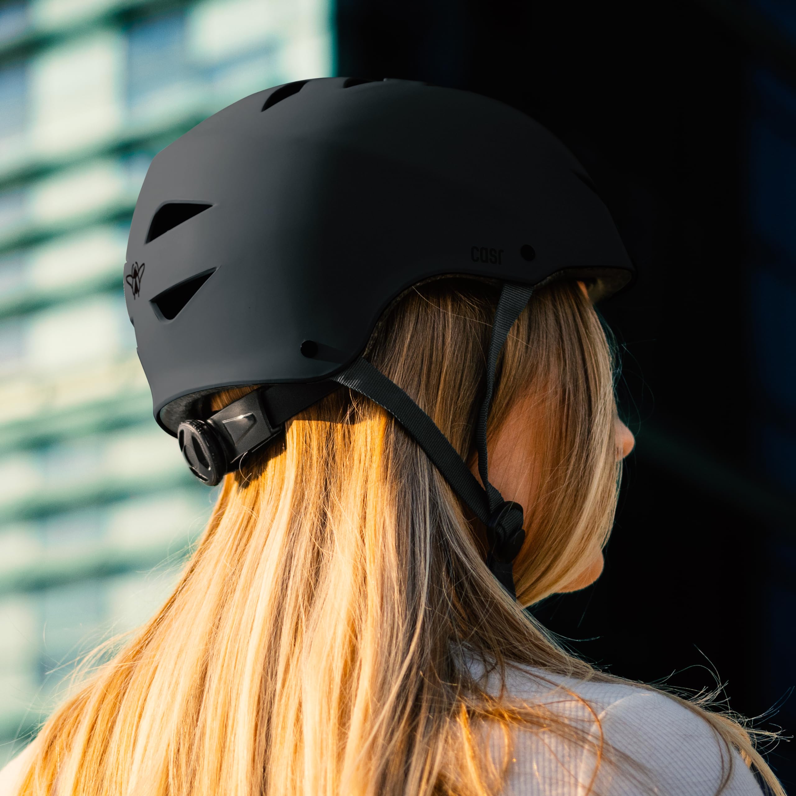 CASR Casques Casque de Protection Classique casque vélo marron