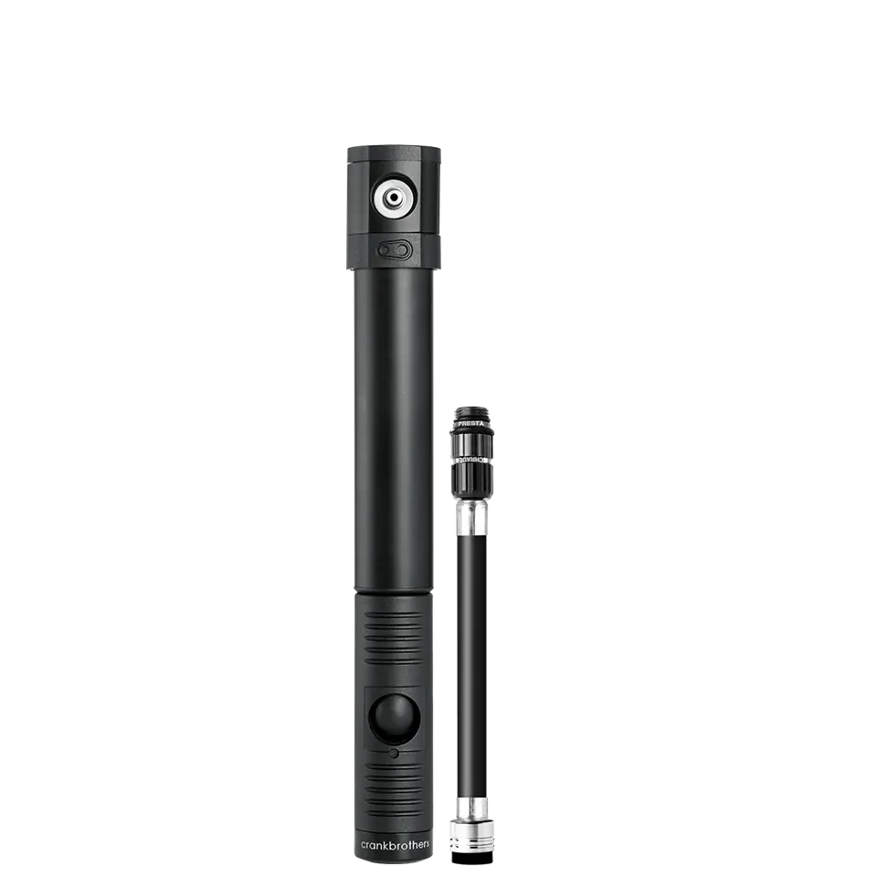 Crankbrothers Klic HV Pompe Vélo Midnight Gros Volume