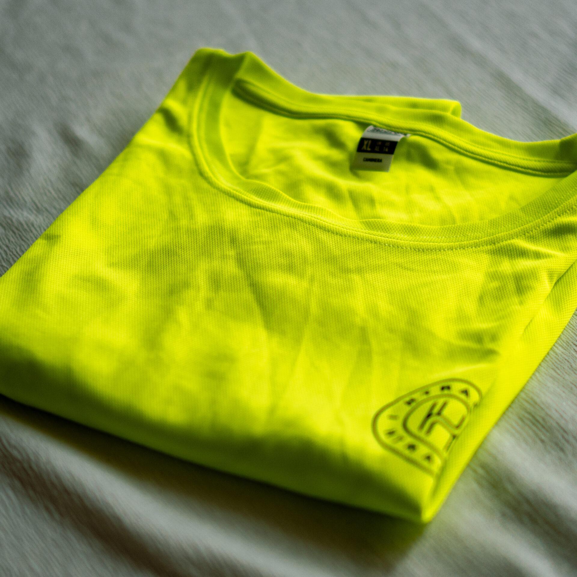 HTracks T-shirt Fluo Work t-shirt polyester respirant