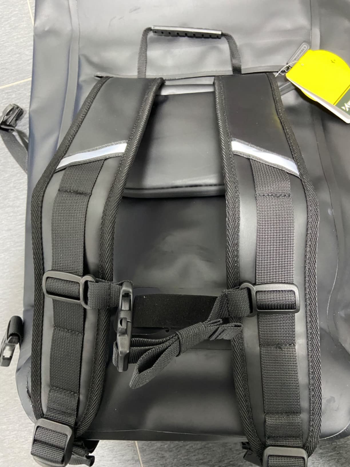 Wozinsky sacoche vélo étanche 23 L noire
