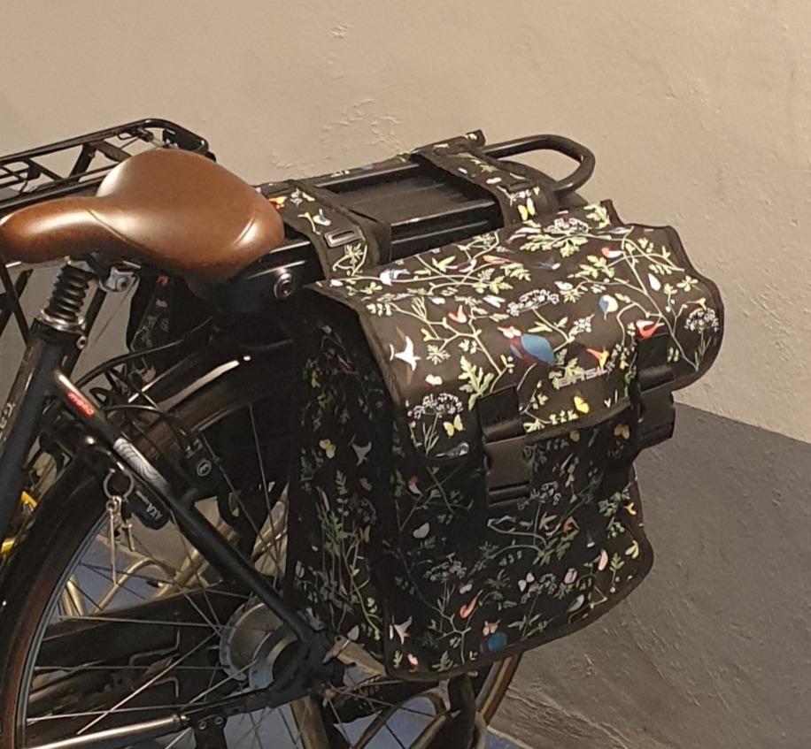 Basil Wanderlust Sacoche Vélo Charcoal 35 L Porte-Bagages