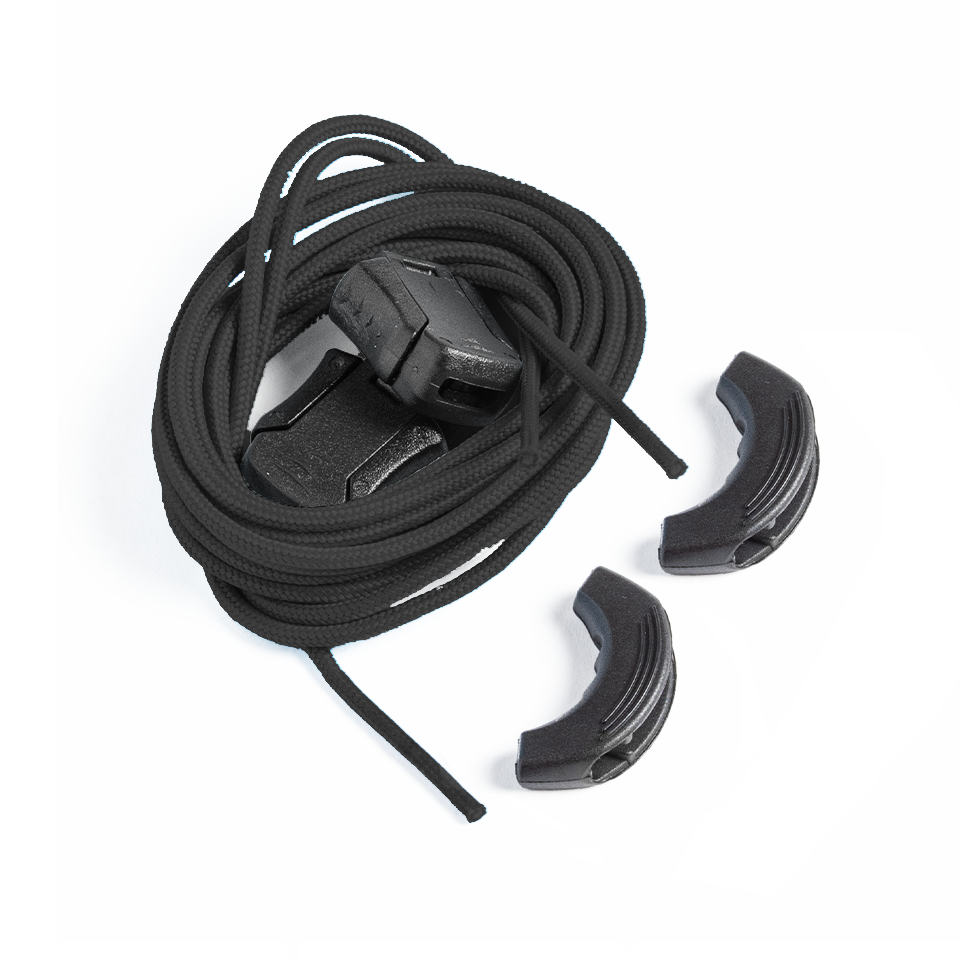 Crankbrothers Shoe Accessories Speed Lace Accessory Kit lacet noir