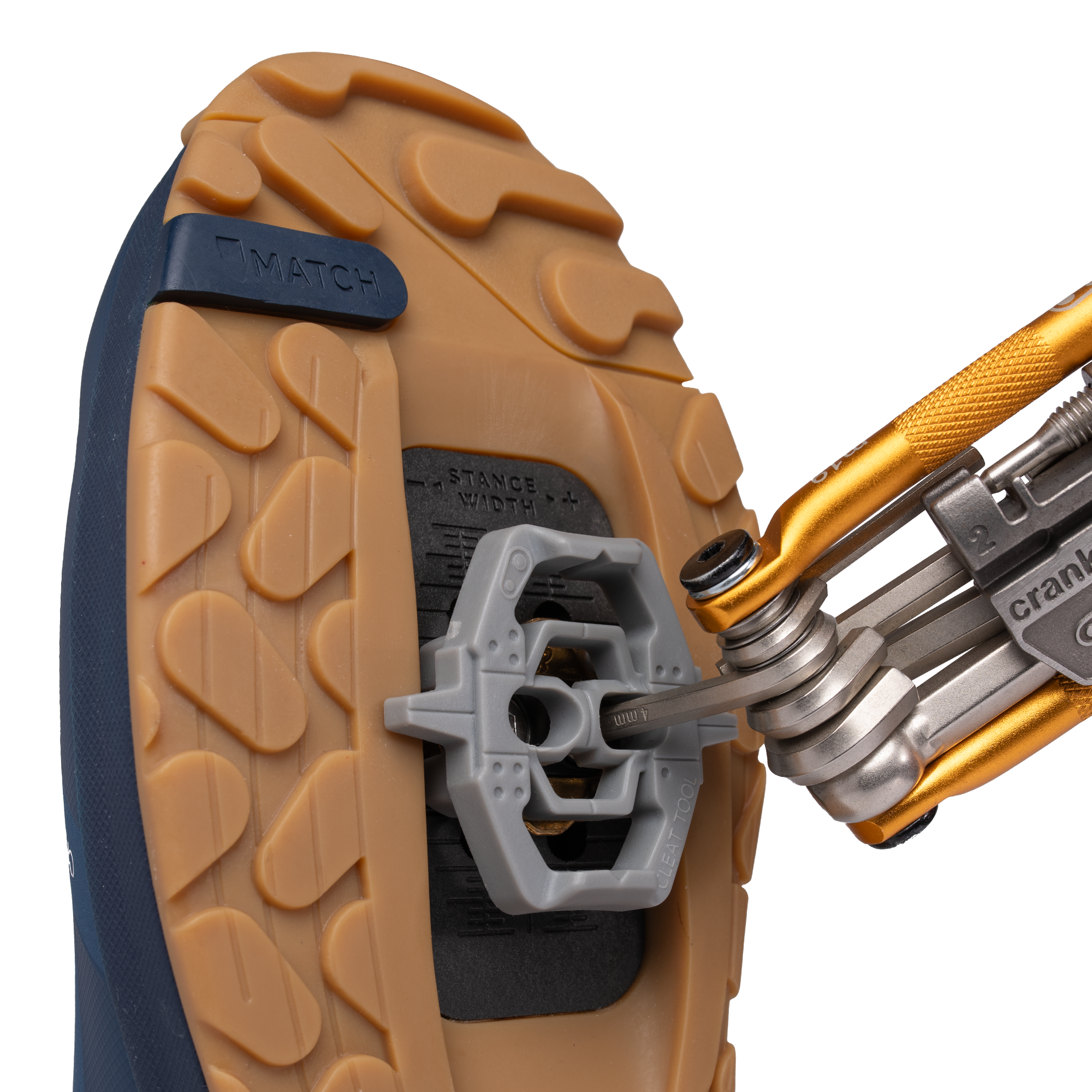 Crankbrothers Cleat Tool outil cales VTT SPD recyclé
