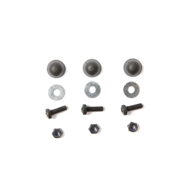 Restrap Spares caches boulons plastique lot de 3