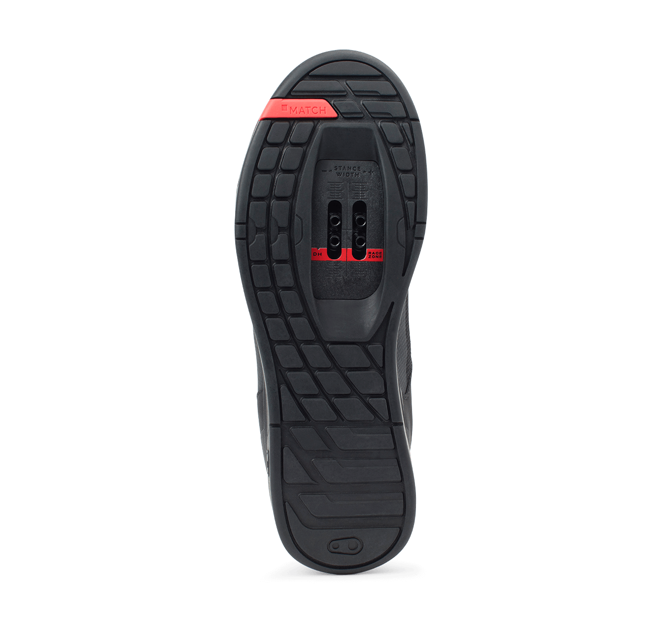Crankbrothers Mallet Lace chaussures VTT noir rouge lacets