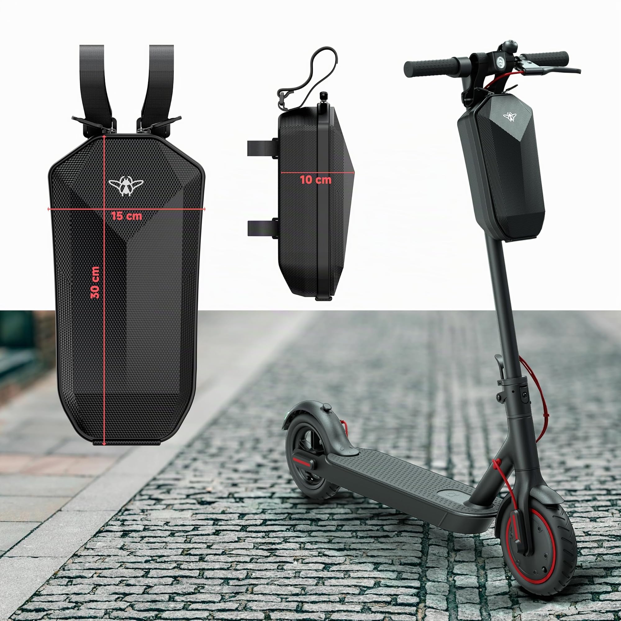 CASR Équipements Bag 4L sacoche vélo noire étanche