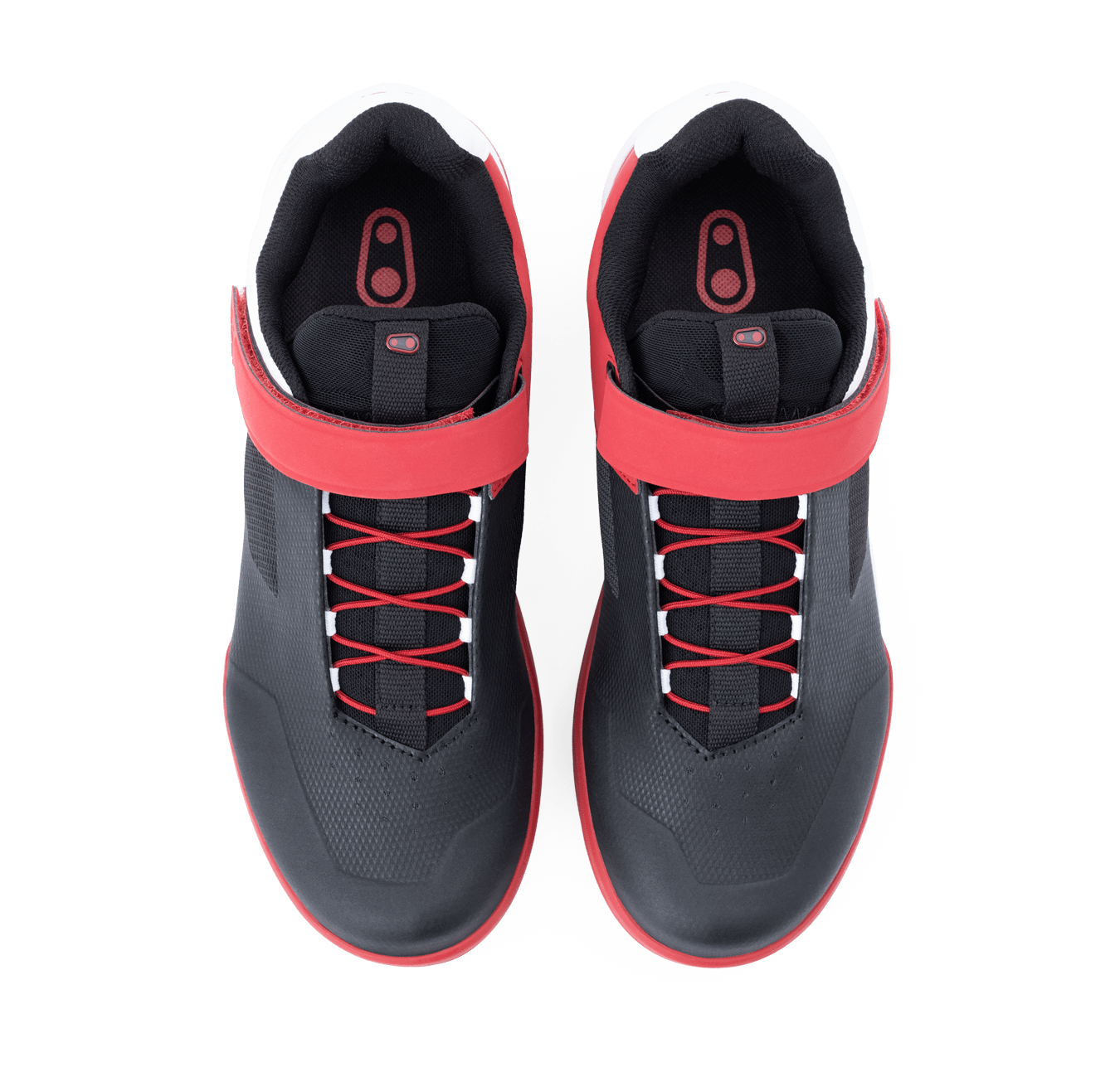 Crankbrothers Stamp Speed Lace Chaussures Rouge/Noir
