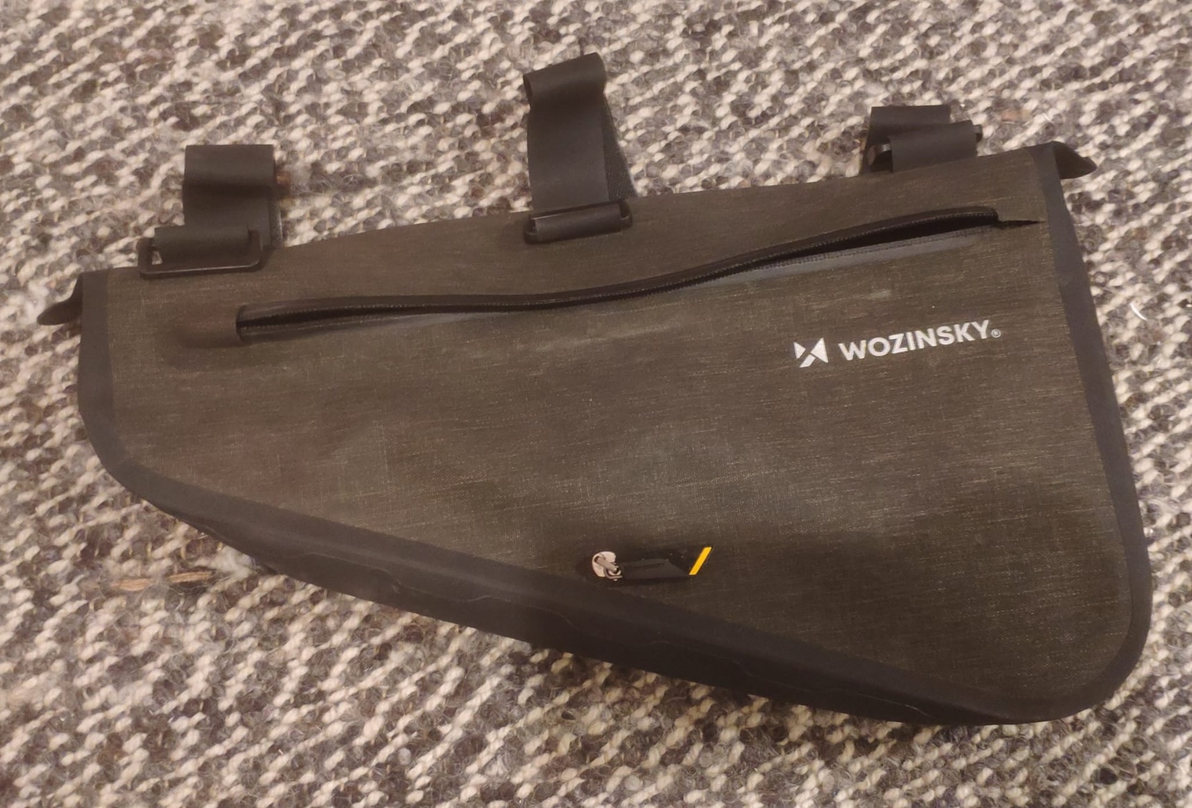Wozinsky Sacoche Cadre sac triangulaire 8 L étanche smartphone