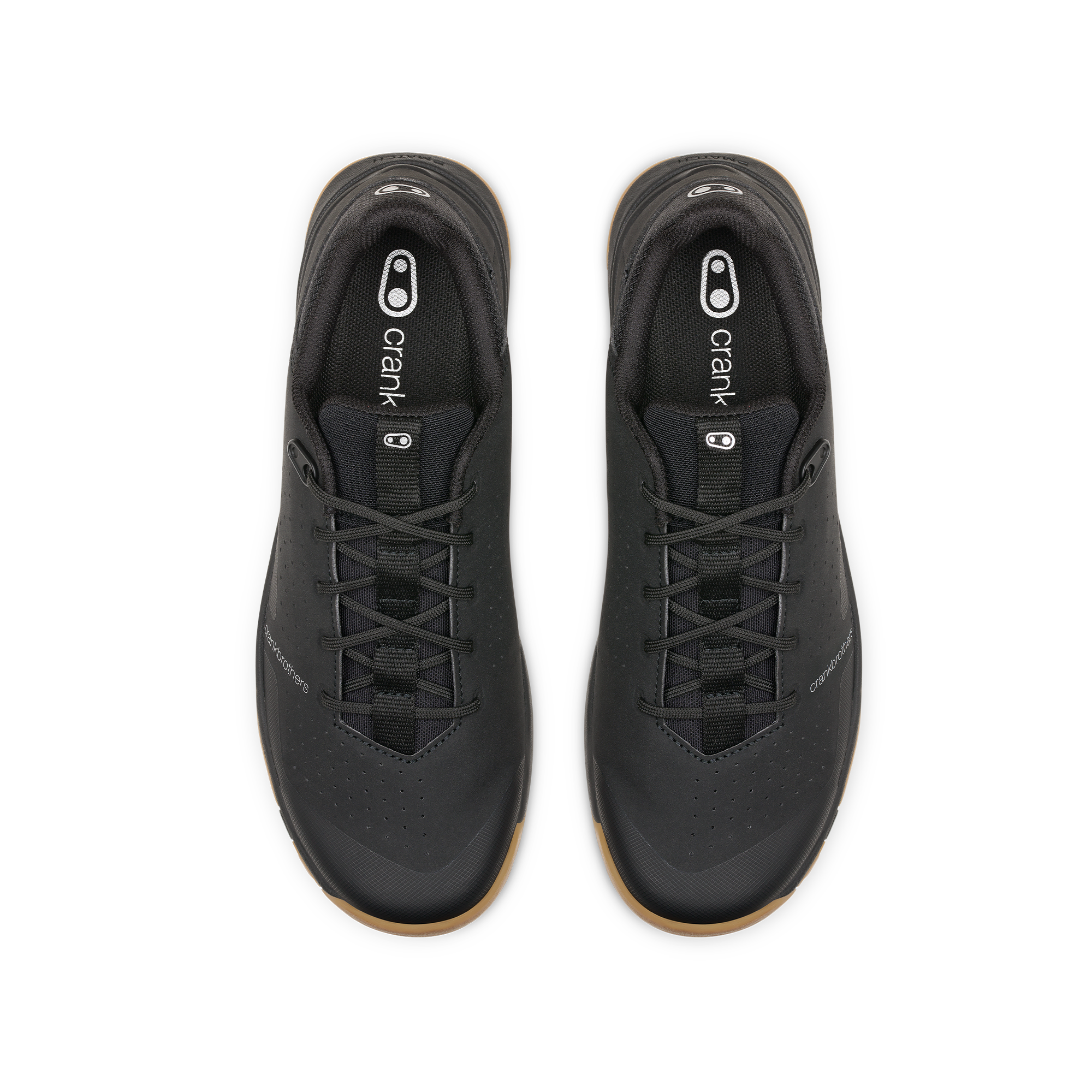 Crankbrothers Stamp Trail Lace chaussures plates Black/Gum grip MC2
