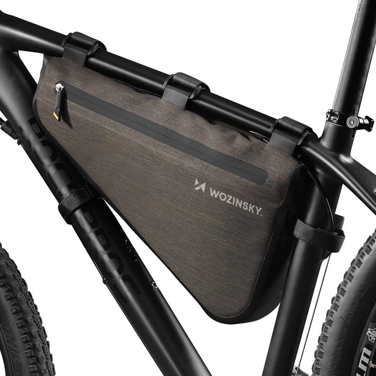 Wozinsky Sacoche Cadre sac triangulaire 8 L étanche smartphone