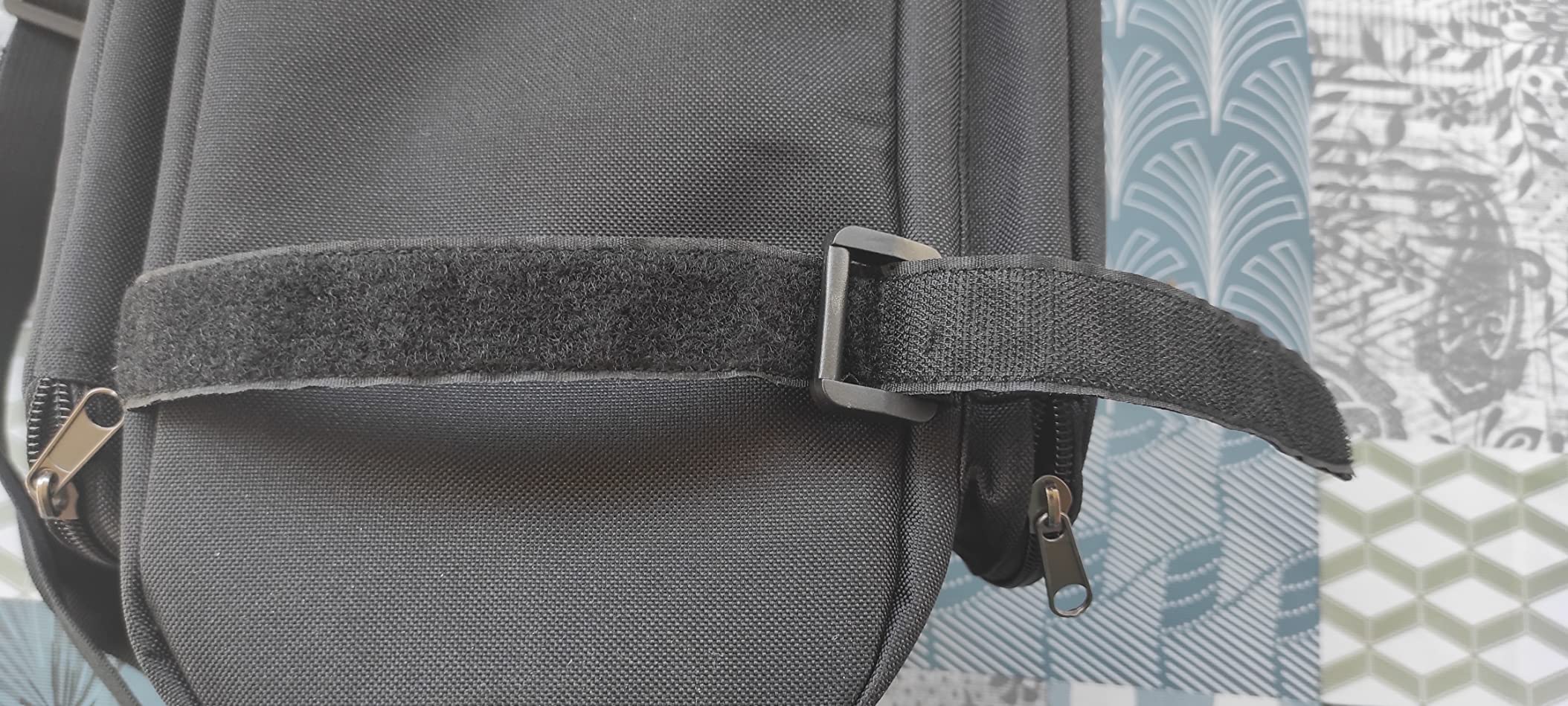 WOZINSKY WBB22BK Sacoche Porte-Bagages 9L Noir Étanche