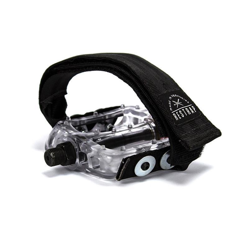 Restrap Pedal Straps Diagonal cale-pieds noirs paire