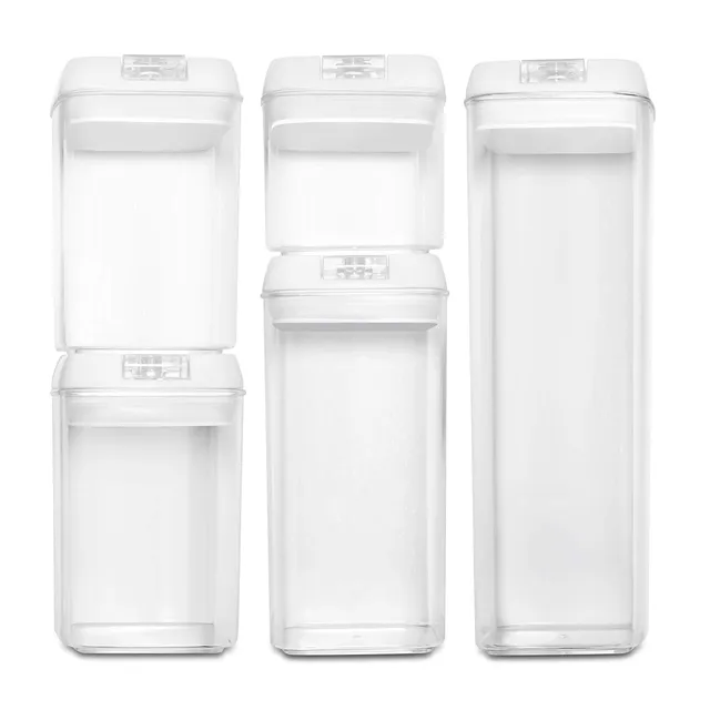 Basil Lot 5 Boîtes conservation sous vide sans BPA